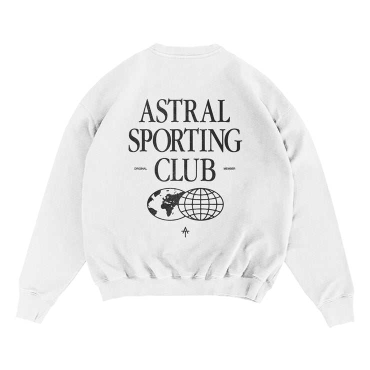 WORLD SWEATSHIRT (WHITE)