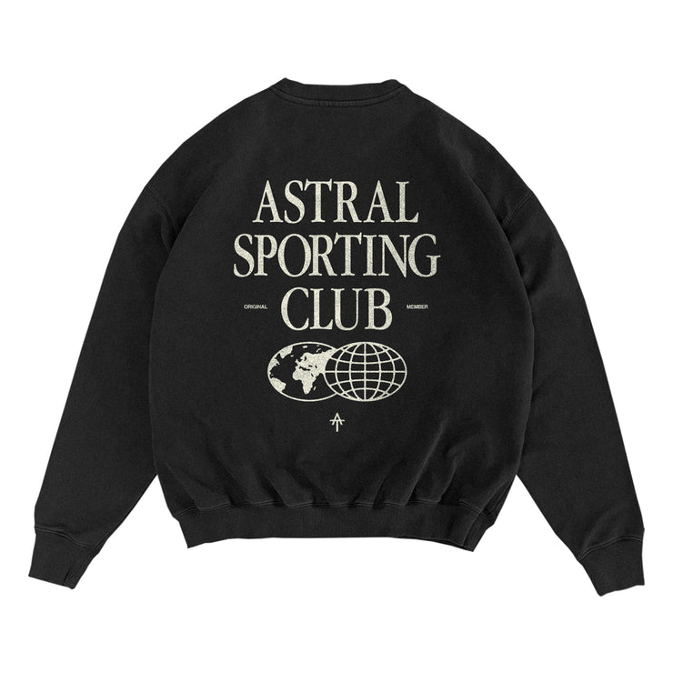 WORLD SWEATSHIRT (BLACK)