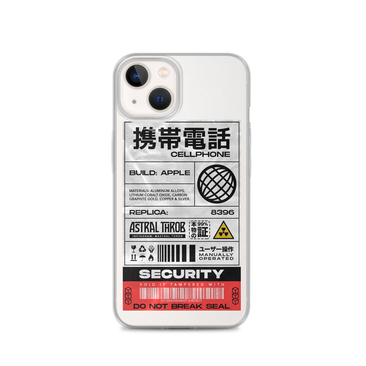Cyber Sticker iPhone Case