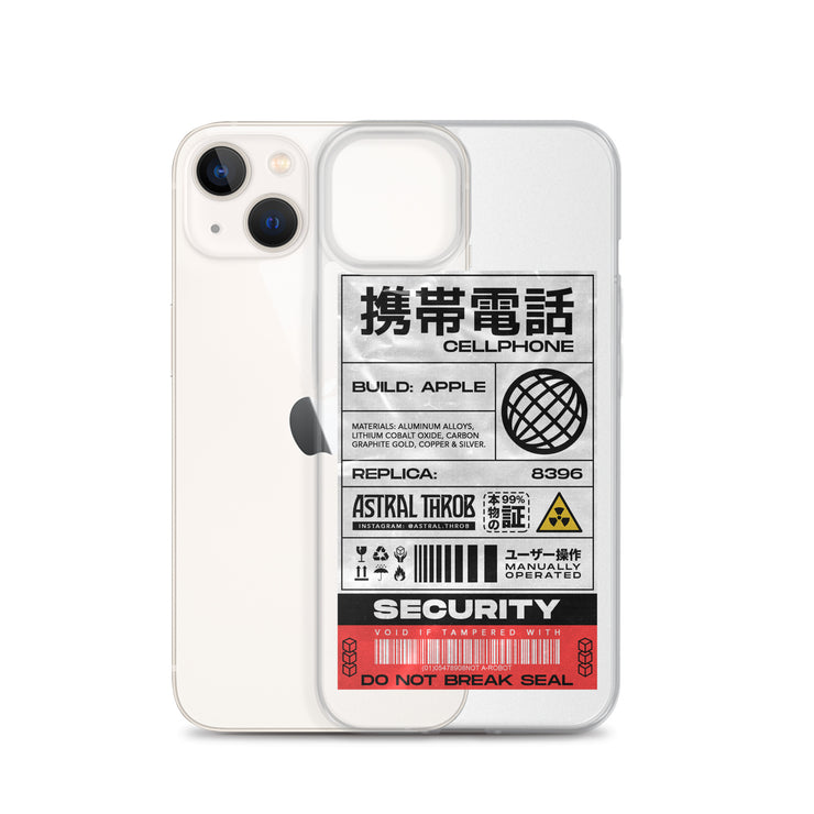 Cyber Sticker iPhone Case