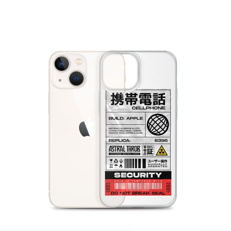 Cyber Sticker iPhone Case