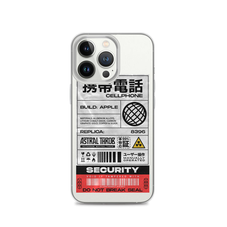 Cyber Sticker iPhone Case