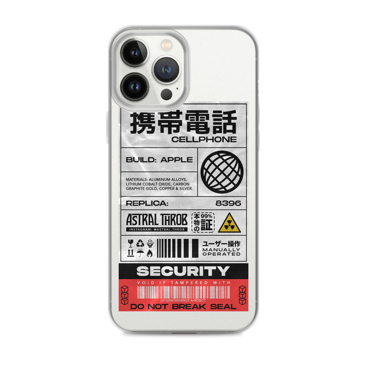 Cyber Sticker iPhone Case