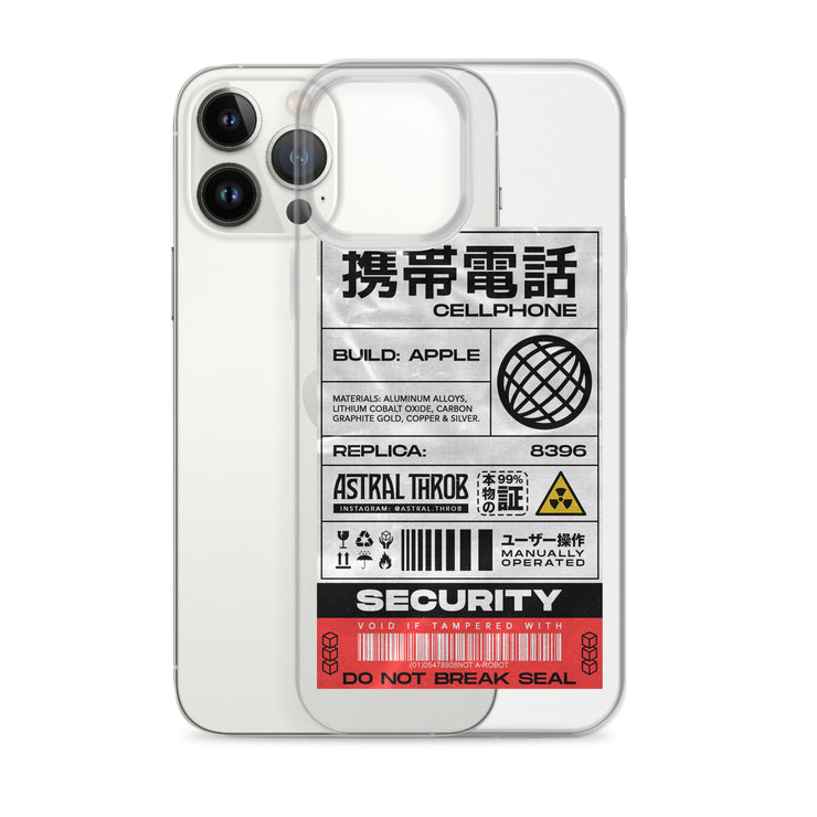 Cyber Sticker iPhone Case