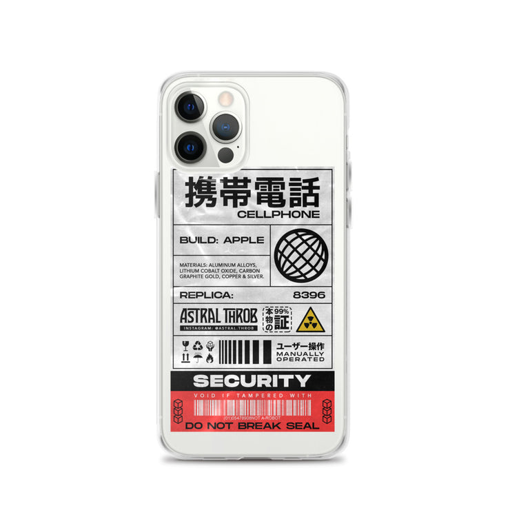 Cyber Sticker iPhone Case
