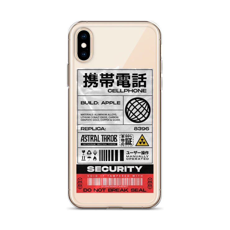 Cyber Sticker iPhone Case