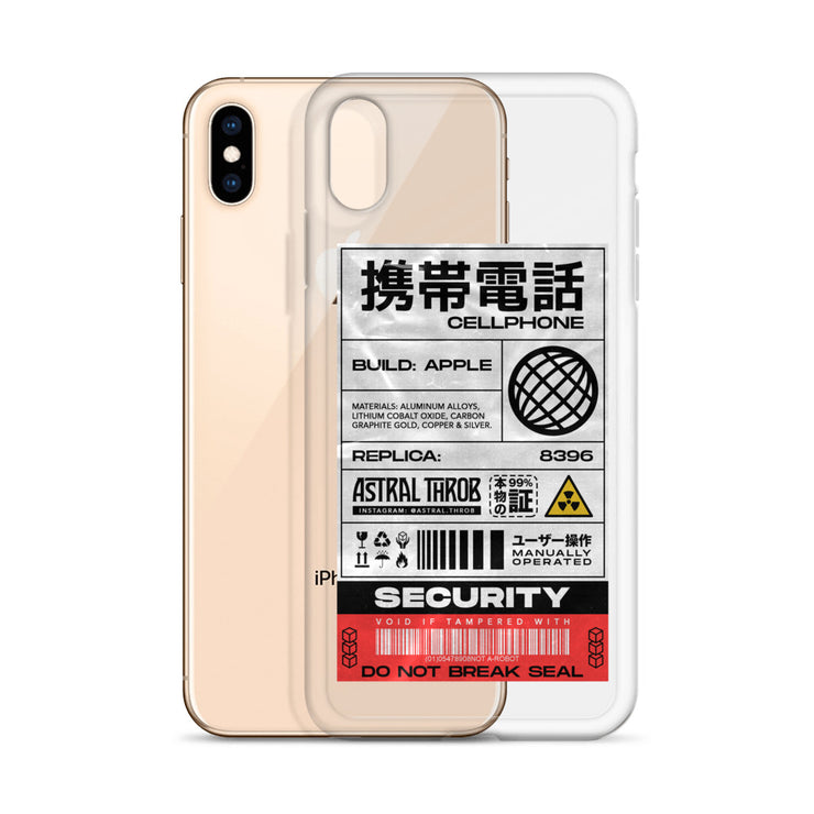 Cyber Sticker iPhone Case