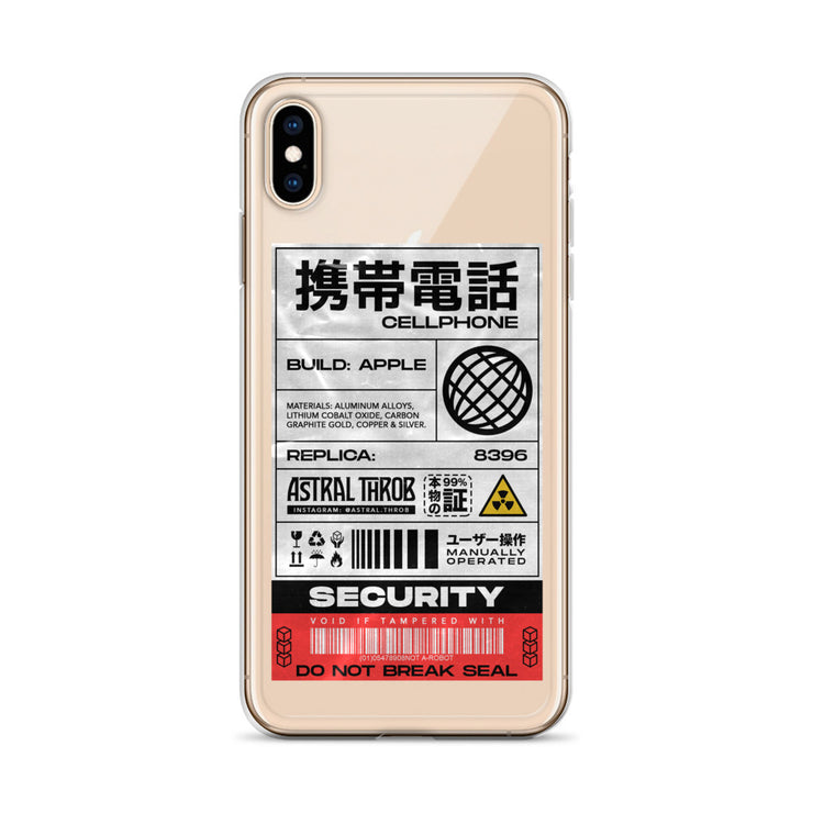 Cyber Sticker iPhone Case