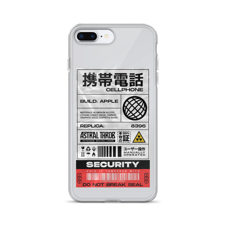 Cyber Sticker iPhone Case