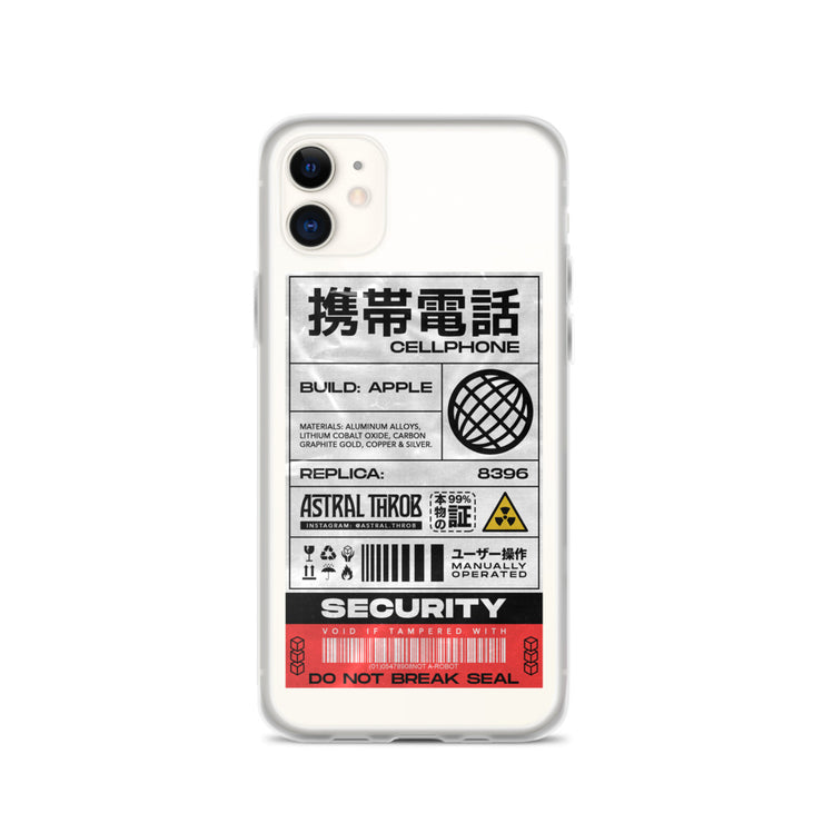 Cyber Sticker iPhone Case