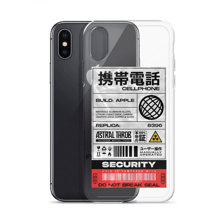 Cyber Sticker iPhone Case