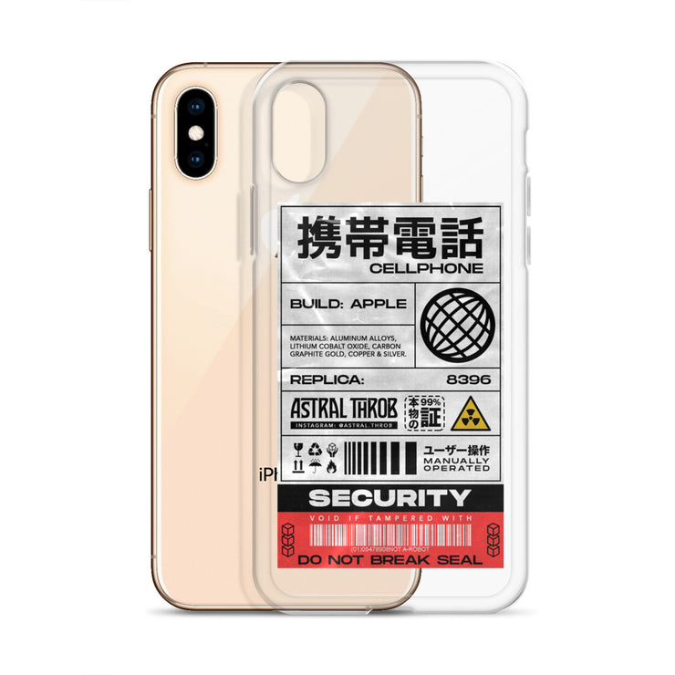 Cyber Sticker iPhone Case