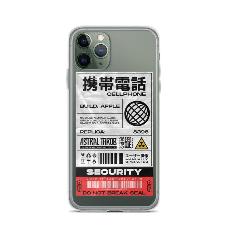 Cyber Sticker iPhone Case