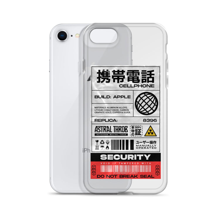 Cyber Sticker iPhone Case