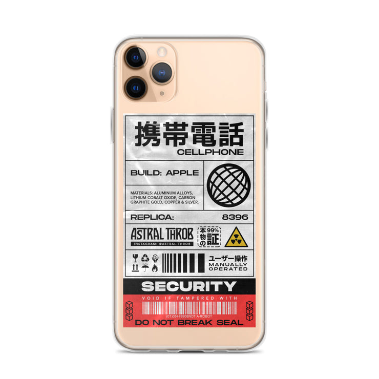Cyber Sticker iPhone Case