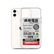 Cyber Sticker iPhone Case