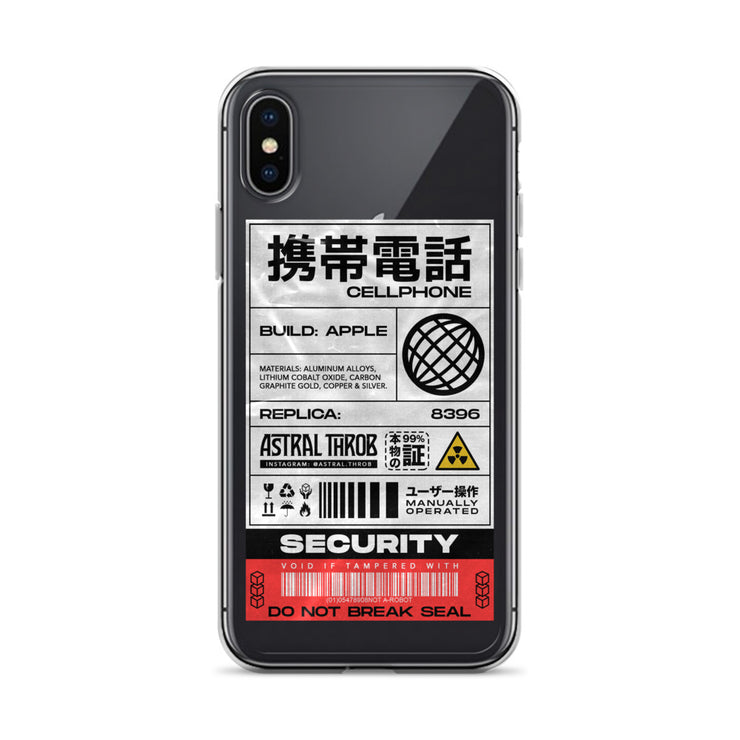 Cyber Sticker iPhone Case