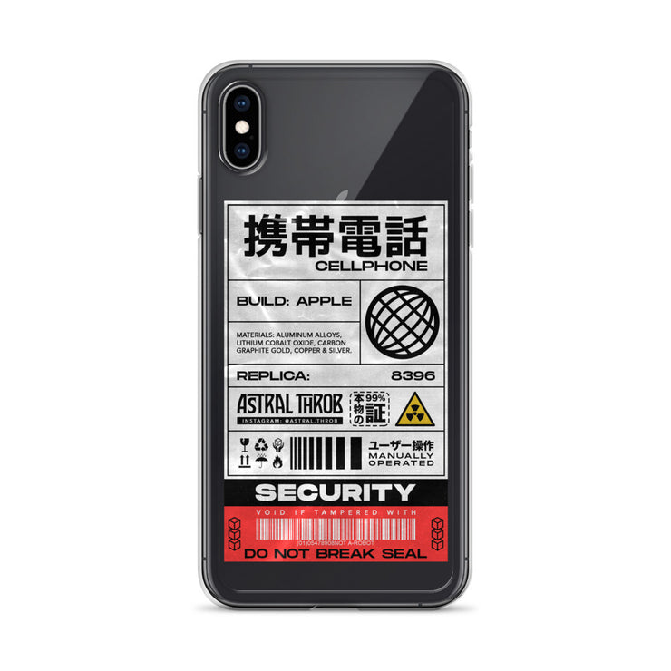 Cyber Sticker iPhone Case
